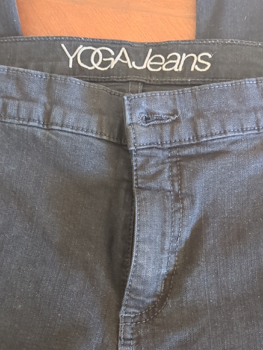 YOGA Jeans Black Stretch Denim Leggings